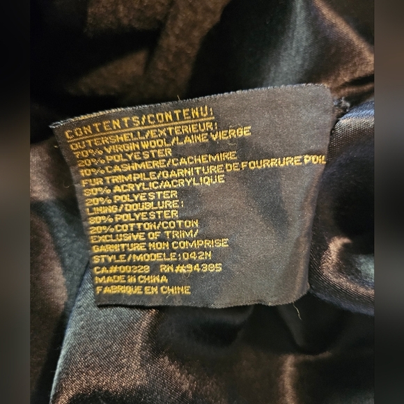 Novelti Adorable Junior Cashmere & Virgin Wool Peacoat - Picture 7 of 8